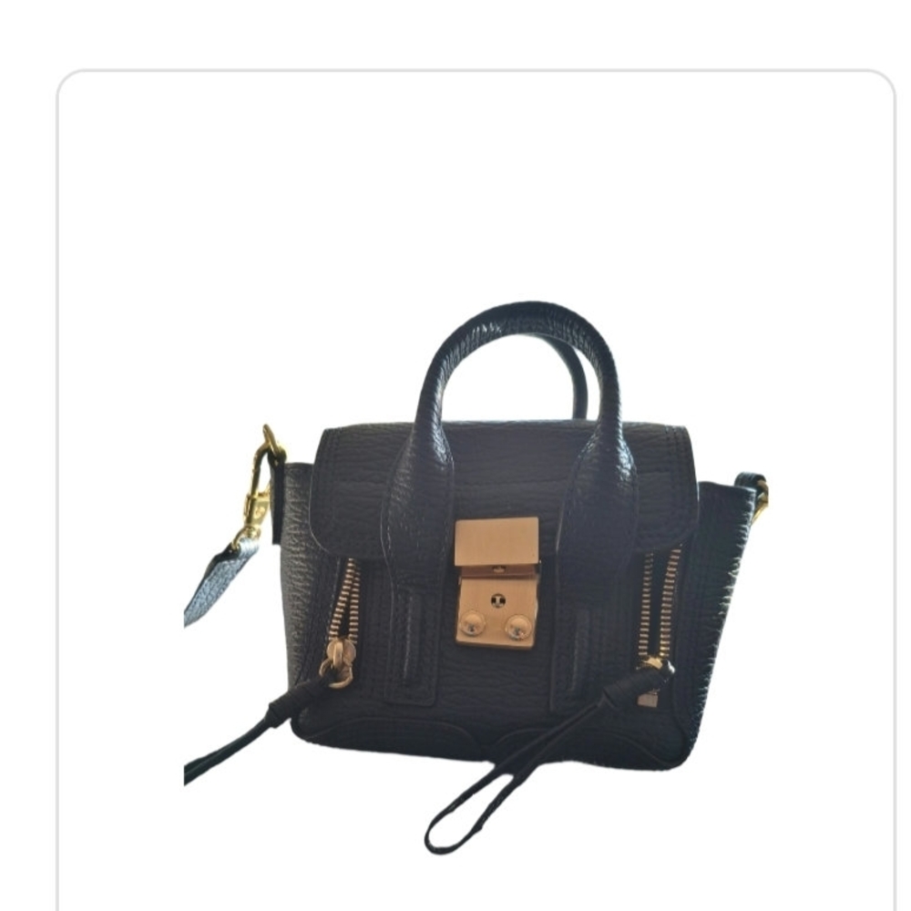 Black Leather Handbag